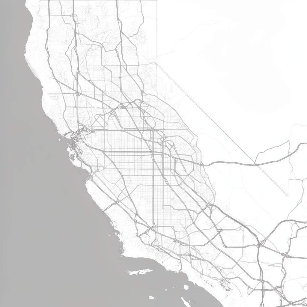 Map of Los Angeles County service area